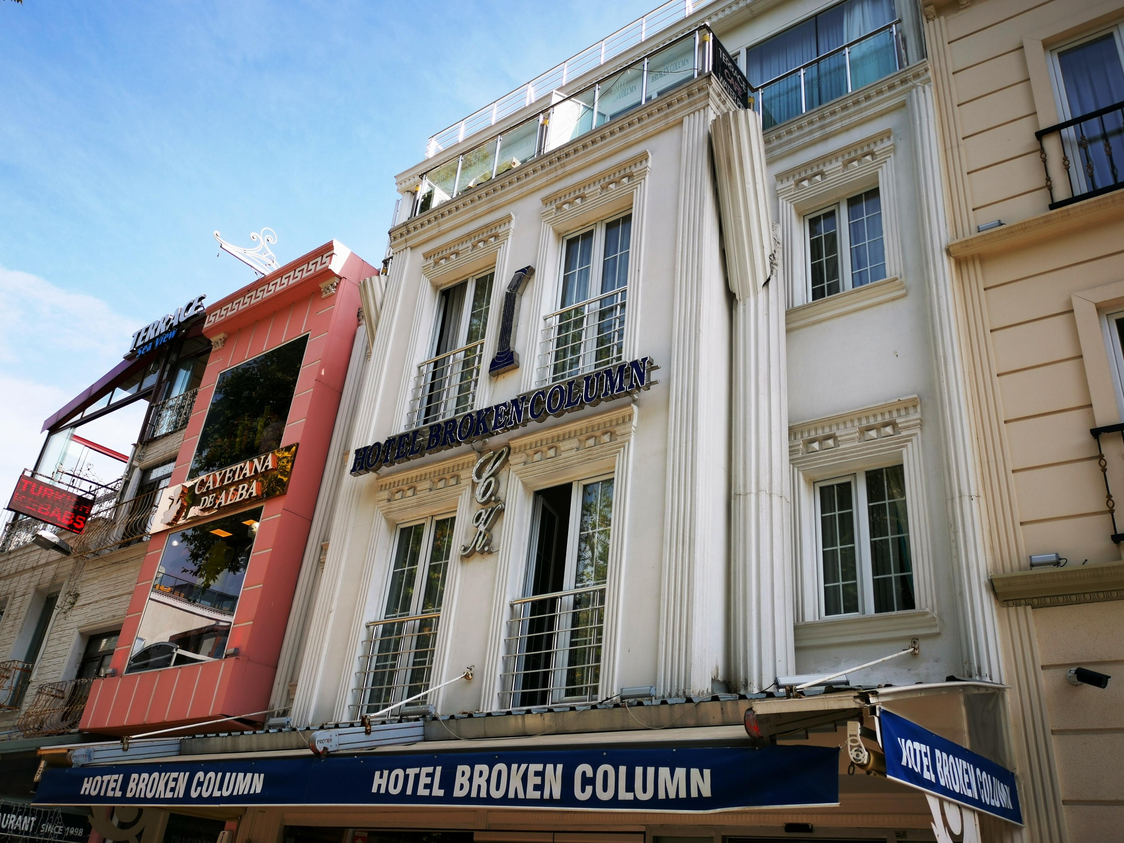 Hotel Broken Column Istanbul Exterior photo
